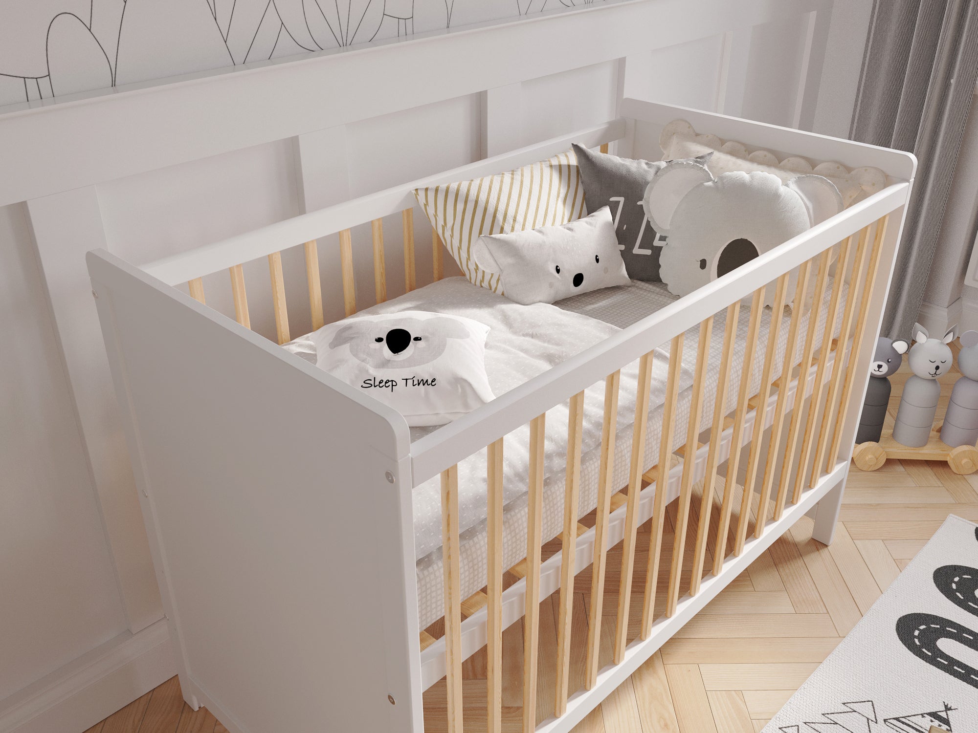 Love For Sleep baby Cot Bed TOKYO Cot Bed 120x60cm
