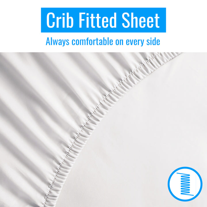 Love For Sleep baby Mattress Protector Waterproof Cot Mattress Protector – Fitted Terry Cotton Sheet