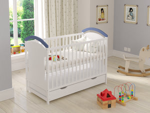 Amie | Cot Bed 120x60cm with drawer