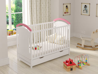 Amie | Cot Bed 120x60cm with drawer