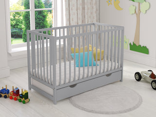 Denise | Cot Bed 120x60cm with drawer & Aloe Vera mattress