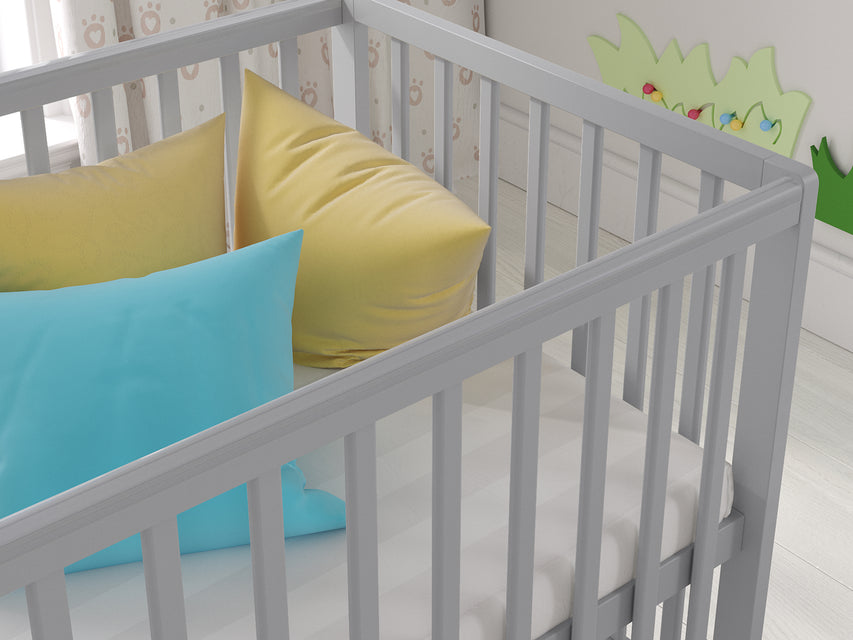Denise | Cot Bed 120x60cm with drawer & Aloe Vera mattress