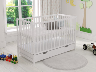 Denise | Cot Bed 120x60cm with drawer