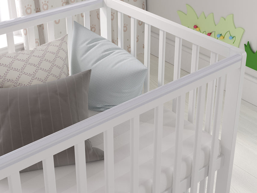 Denise | Cot Bed 120x60cm with drawer & Aloe Vera mattress