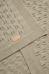 Openwork Cotton Blanket