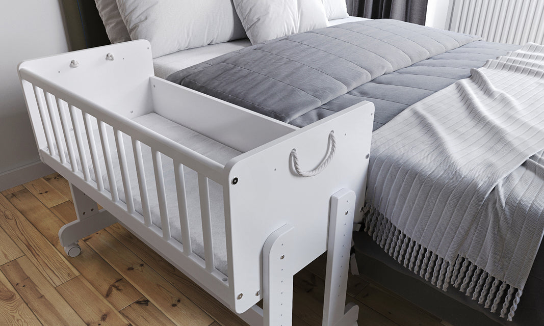 SmartCrib | Smart 6in1 Bedside Crib 90x40cm with Aloe Vera Quilted mattress