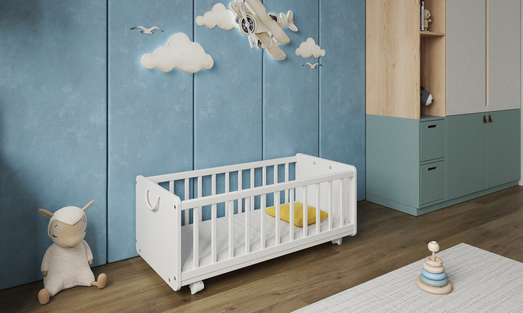 SmartCrib | Smart 6in1 Bedside Crib 90x40cm with Aloe Vera Quilted mattress