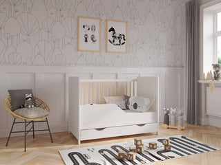 Baby Cot Bed 120x60cm with Drawer – Tokyo Model